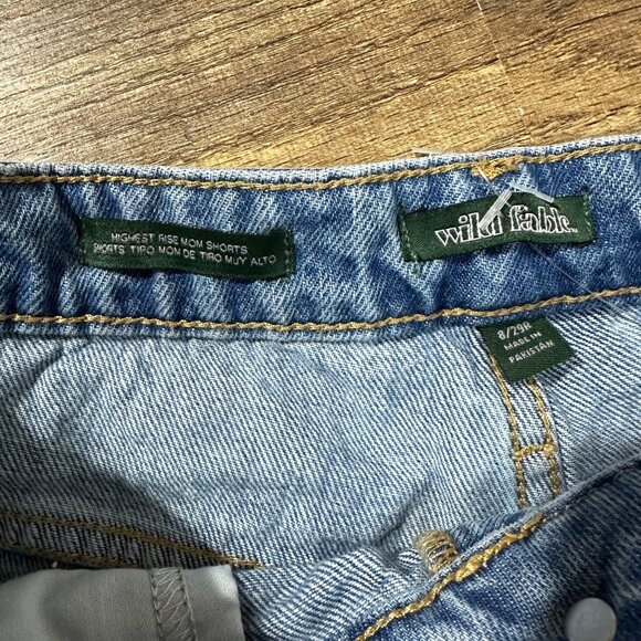 Wild Fable Highest Rise Mom Shorts US8/29R - Picture 3 of 3